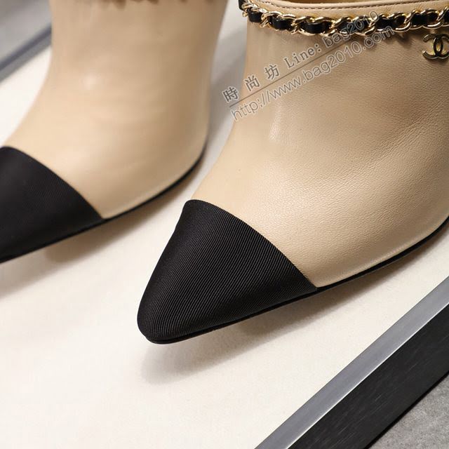 Chanel女鞋 香奈兒2020新款高跟涼鞋 潮女必備涼拖鞋  naq1144